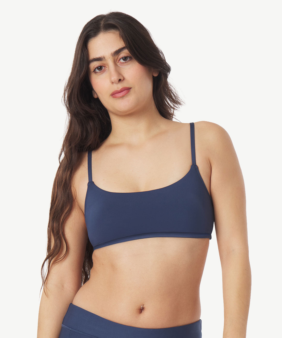 Scoop Swim Top